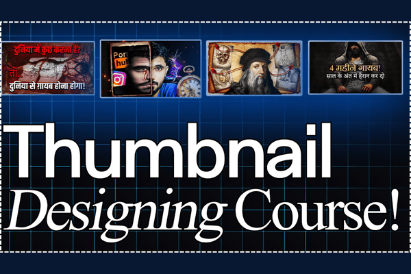 Thumbnail Designer Course Thumbnail Designing Course